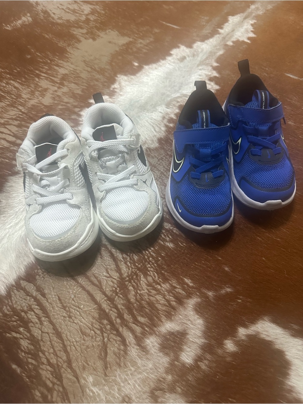 Nike Kids Sneakers - Blue and White